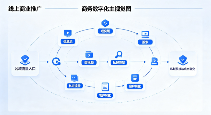 盘县特区线上商业推广怎么做？全域流量闭环搭建与低成本转化实战指南